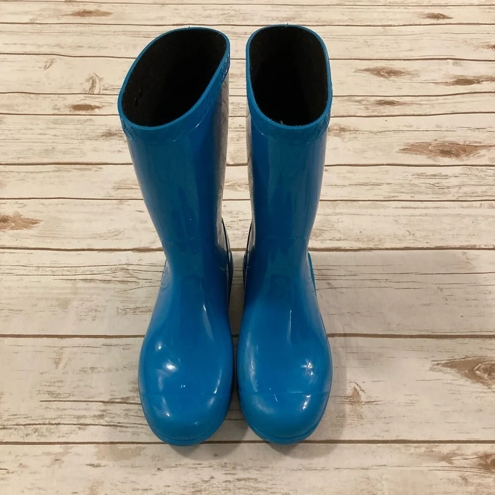 UGG Sienna Rain Boots Turquoise Teal Size 5